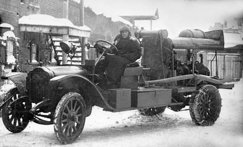 Пожарный автомобиль фрезе 1904 г